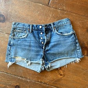 agolde Jean Short